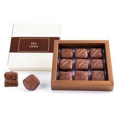 Caixa com 9 Pães de Mel - 25 unid