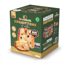 Granittone / Panettone Levemente Frutado, Sem Glúten, Sem Leite, Sem Lactose - Grani Amici 300g