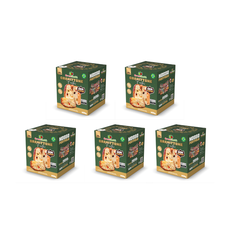 Combo 5 unds. Granittones / Panettones Levemente Frutado  Sem Glúten, Sem Leite, Sem Lactose - Grani Amici 