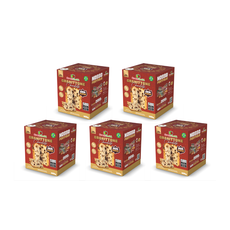 Combo 5 unds. Granittones / Panettones Gotas de Chocolate  Sem Glúten, Sem Leite, Sem Lactose - Grani Amici