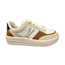 Tênis Vizzano Casual Feminino Plataforma Off White - 1389.131
