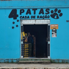 4 Patas casa de ração