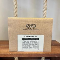 KIT VIAGEM FLOR DE LIMA - FLORA PURA