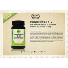 POLIVITAMINICO A-Z SUP.ALIMENTAR 30 CAPS 1450MG FP