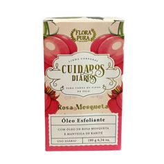 OLEO ESFOLIANTE DE ROSA MOSQUETA - CUIDADOS DIARIOS 180G NOVO