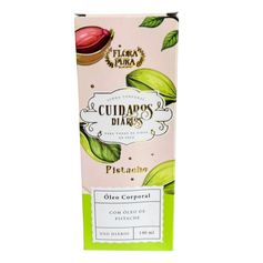 OLEO CORPORAL DE PISTACHE 140ML FLORA PURA (LANÇAMENTO)