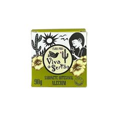 SABONETE VEGETAL DE ALECRIM 90G LINHA VIVA O SERTAO