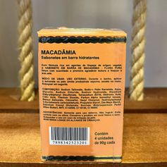 SABONETES HIDRATANTE MACADAMIA 360G