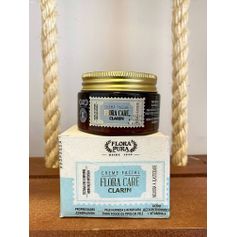 CREME HIDRATANTE FACIAL CLARIN 100G FLORA CARE