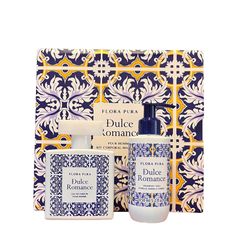 KIT MASCULINO DULCE ROMANCE PERFUME + SHAMPOO 3 em 1