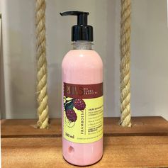 LOCAO HIDRATANTE FRUTAL FRAMBOESA- 380ML- FLORA PURA