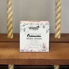 SABONETE ARTESANAL CALMARIA VEGETAL SPA-90G