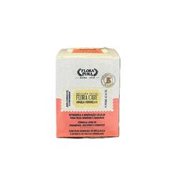 MASCARA FACIAL DE ARGILA VERMELHA -180G-FLORA PURA