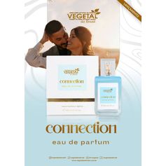 EAU DE PARFUM CONNECTION UNISSEX 100ML VEGETAL DO BRASIL