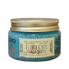 GEL FACIAL ESFOLIANTE FLORA CARE MALAQUITA -100G- FLORA PURA