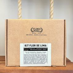 KIT DE FLOR DE LIMA FLORA- LINHA FLORA - 120ML