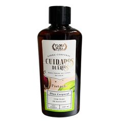 OLEO CORPORAL DE PISTACHE 140ML FLORA PURA (LANÇAMENTO)