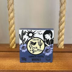 SABONETE ARTESANAL DE MORINGA- 90G-FLORA PURA