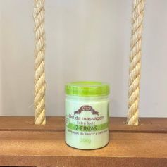 GEL MASSAGEADOR extra forte 7 ERVAS 200G - pote