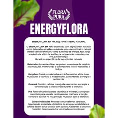ENERGYFLORA PO 200G FLORA PURA