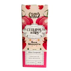 OLEO CORPORAL DE ROSA MOSQUETA 140ML FLORA PURA (NOVO)