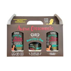 KIT AVEXA CRESCIMENTO FLORA PURA