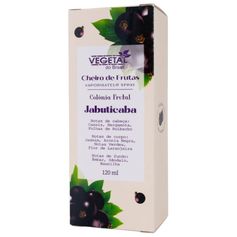 AGUA DE COLONIA DE JABUTICABA 120ML VEGETAL DO BRASIL