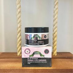GEL DE MASSAGEM PERNAS E PES CANSADOS 250G