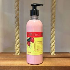 LOCAO HIDRATANTE FRUTAL MORANGO 380ML- FLORA PURA