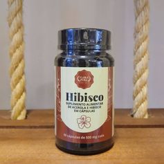 SUP. DE VITAMINA C COM HIBISCO CAPS 500 MG