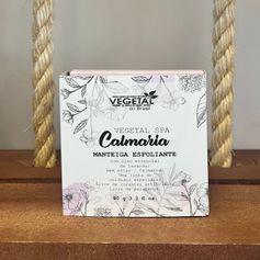 MANTEIGA ESFOLIANTE CALMARIA- VEGETAL SPA- 90G