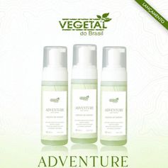 ESPUMA DE BARBEAR ADVENTURE 160ML - VEGETAL DO BRASIL