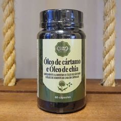 CARTAMO COM CHIA 30 CAPS DE 1000MG