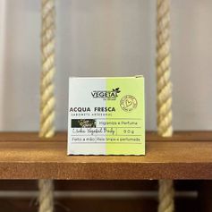 SABONETE ARTESANAL ACQUA FRESCA-90G- VEGETAL DO BRASIL