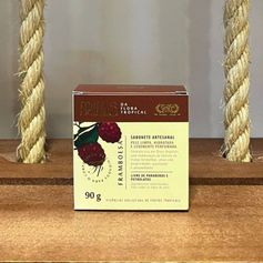SABONETE ARTESANAL DE FRAMBOESA 90G FLORA PURA