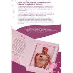 PERFUME NEW JOY 100ML EAU DE PARFUM FLORA PURA