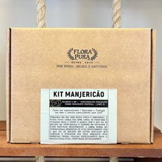KIT DE MANJERICAO LINHA FLORA- 120ML