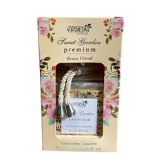 SABONETE LIQUIDO BRISA FLORAL SWEET GARDEN PREMIUM 250ML V.B