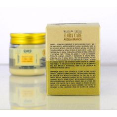 MASCARA FACIAL DE ARGILA BRANCA-180G
