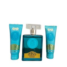 KIT PERSEU - PERFUME 100ml CREME BARBEAR 50g GEL POS BARBAR 50g