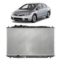 Radiador New Civic Automático Mecanico 2006 a 2011