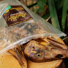 Cabeça de Pato Desidratada | 6 unidades