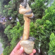 Pele de Coelho Desidratada com Nó | 1 unidade