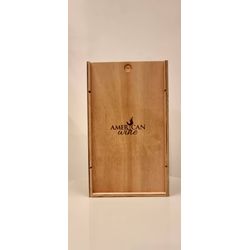 CAIXA DE MADEIRA PARA 2 GARRAFAS