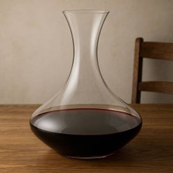 DECANTER DE CRISTAL SEM FUNIL