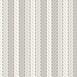 Tricoline Tricô Tomtom Cinza - Tecido 100% Algodão - 0,5cm x 1,5mt