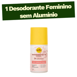 Desodorante sem Alumínio Roll-On Feminino - 75ml