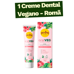 Creme Dental Natural Roma e Melaleuca