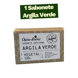 Sabonete Artesanal Argila Verde - Unidade