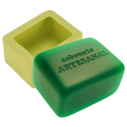 Molde de Silicone Barra Sabonete Artesanal